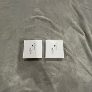 Apple AirPods Pro 2nd Gen Box. Brand new never used. You can buy both for 95